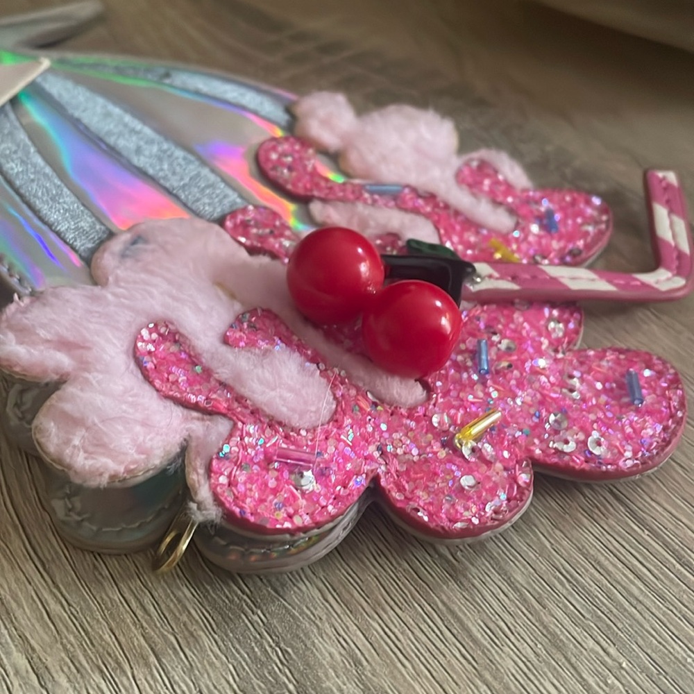 Irregular choice milkshake coin purse NWT